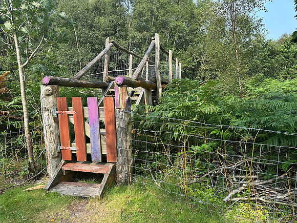 Gleninchaquin path gate