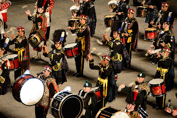 2013 Military Tattoo, UK Royal Military Marching Unit