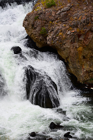 Firehole Falls detail