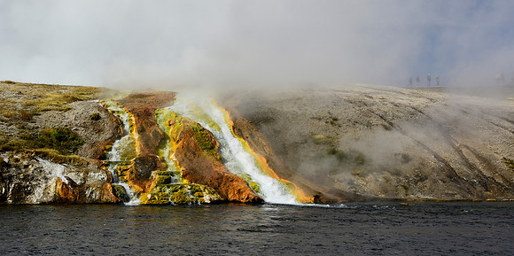 Gyser Run off to cooling river