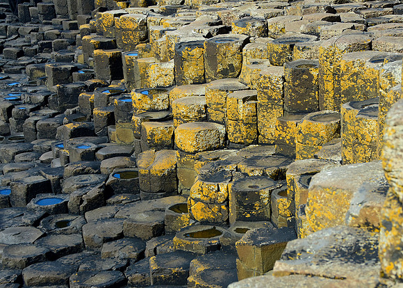 Blue and Yellow steps