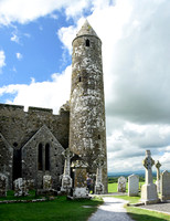 Rock of Cashel Round Tower color 2025