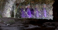 Ghost at Dunanotton Castle