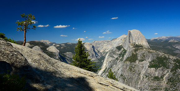 Half Dome and blue Sky