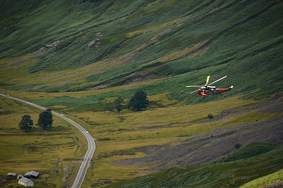 High enough to be ABOVE the Hilicopter