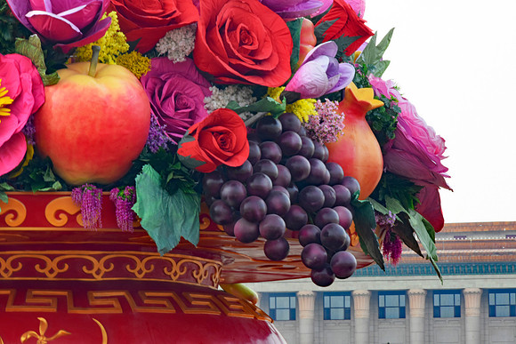 Tiananmen Square Festival Abundance Decoration
