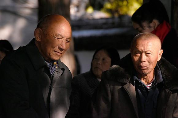 Two Men at the Palace