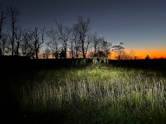 Last light and head light