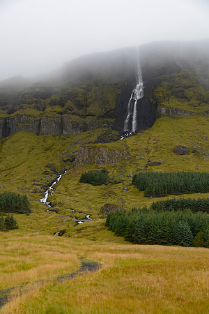Snaefellsbaer Foss in the Mist