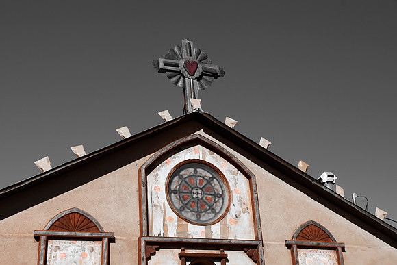 Chimayo Chapel Rose window
