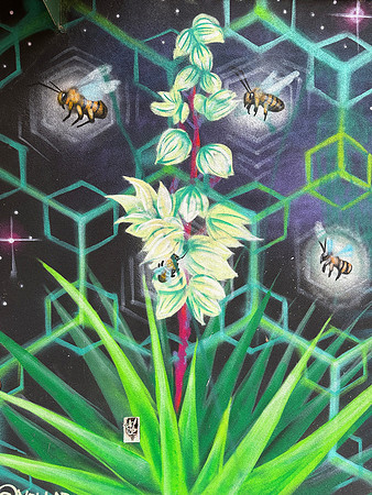 Santa Fe Yucka and Bees
