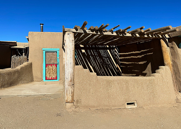 Taos door and Shadows