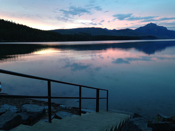 Sunset at Glacier