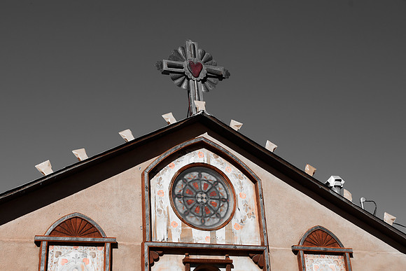 Chimayo Chapel Rose window